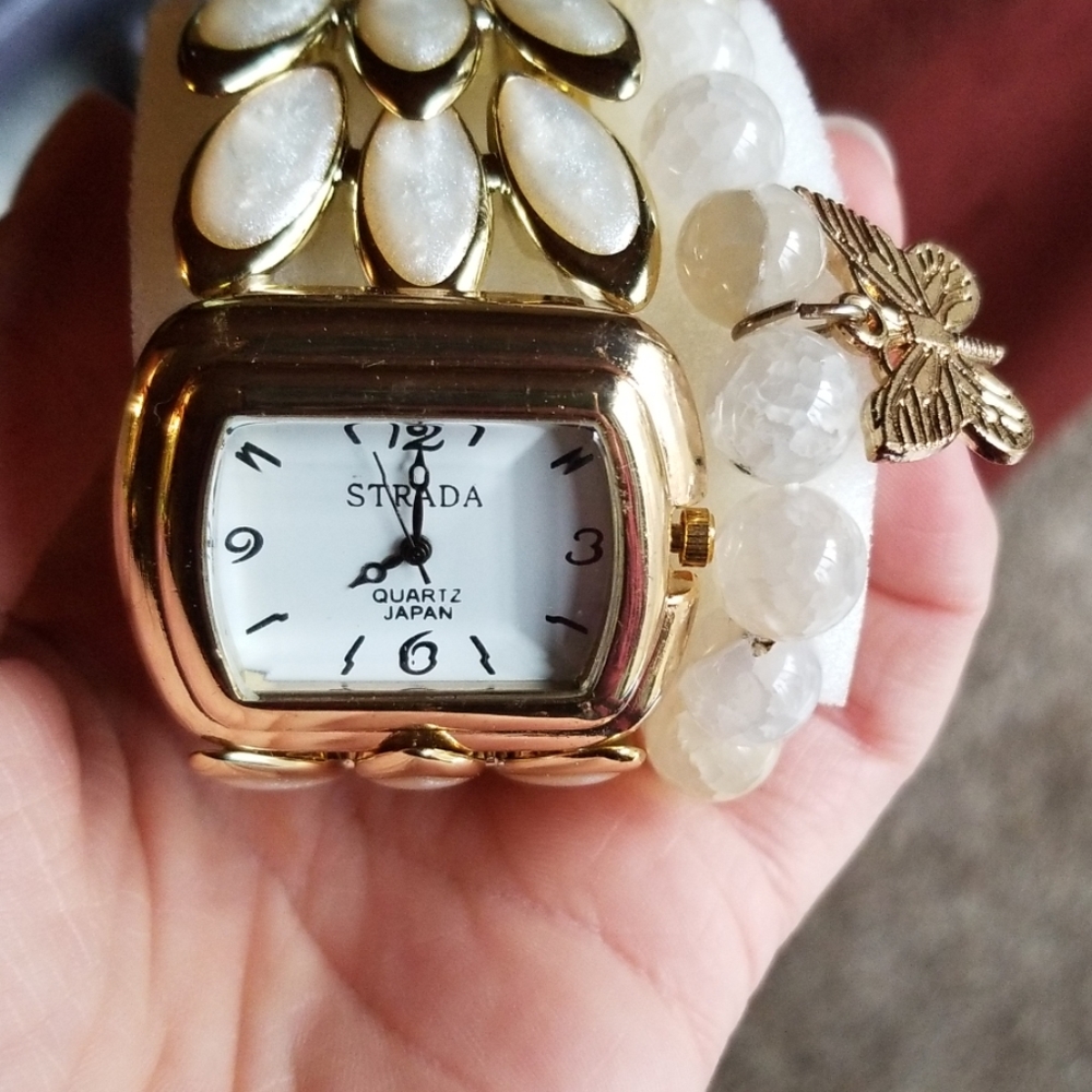 Watch and bracelet set